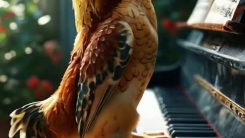 #ai #animal #music #piano #chicken #fyp