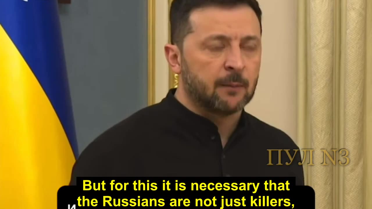 Zelensky called Russians 'devils