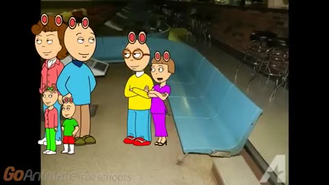 Arthur, DW, & Boris Dance on the Bowling Lanes/Grounded