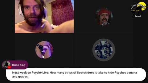 06/11/25 Psyche Awakens VOD: "Girl on a Motorbike Americano Flag Speedo Open Panel Tarot and Cats"