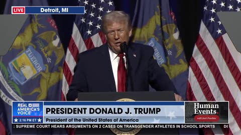 POTUS CELEBRATES CUTTING THE TRADE DEFICIT