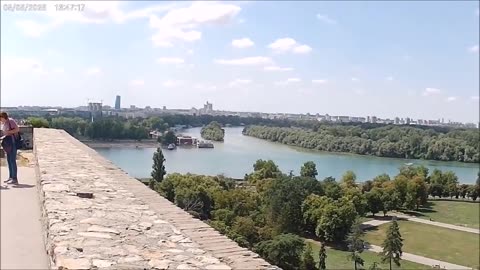 The Belgrade Fortress in Belgrade, Serbia