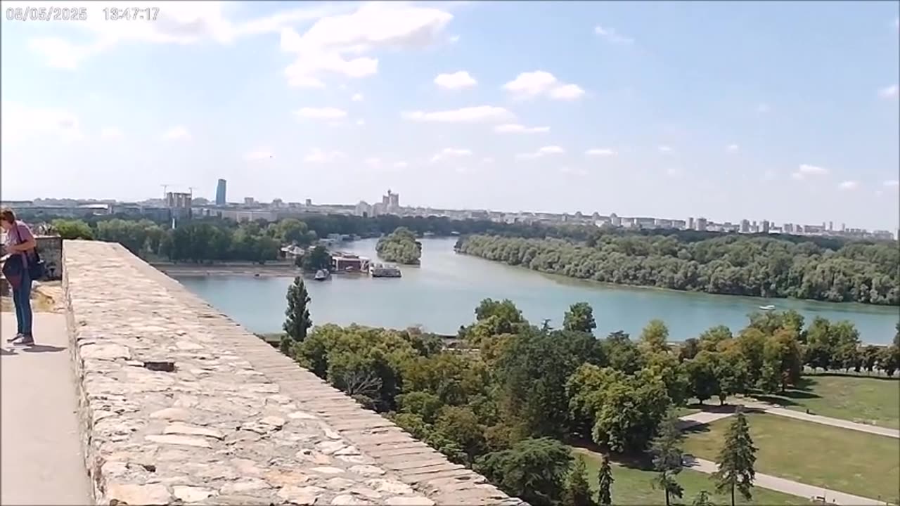 The Belgrade Fortress in Belgrade, Serbia