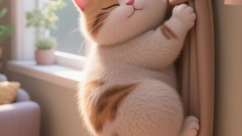 Cat funny video
