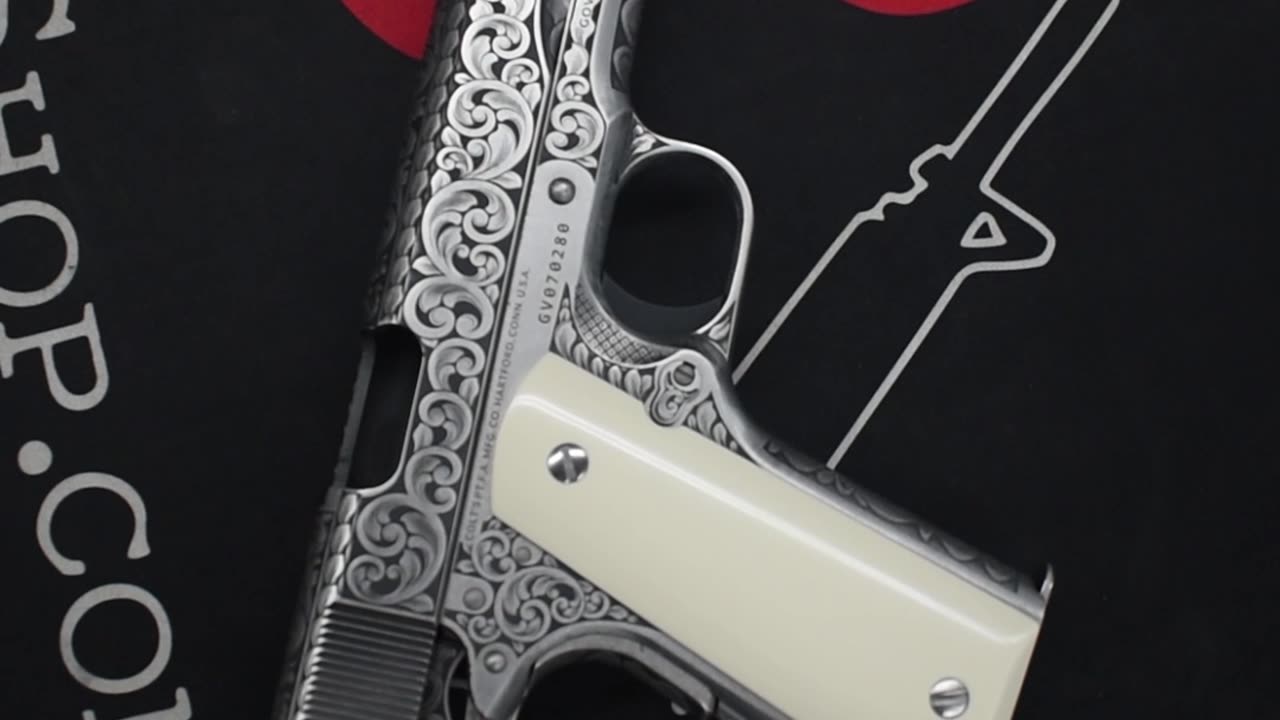 1 of 300 Engraved Colt 1911s