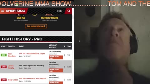 Tom and The Wolverine MMA Show-Episode 14