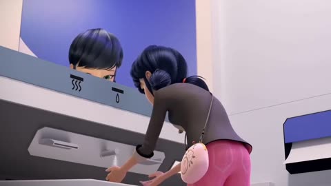 Miraculous - marinette falls and says sh*t (funny edit) (swearing)