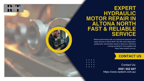 Expert Hydraulic Motor Repair in Altona North – Fast & Reliable Service