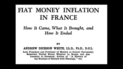 Fiat Money Inflation in France