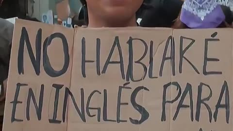 Protestors in Mexico breaking windows and rioting because “gringos