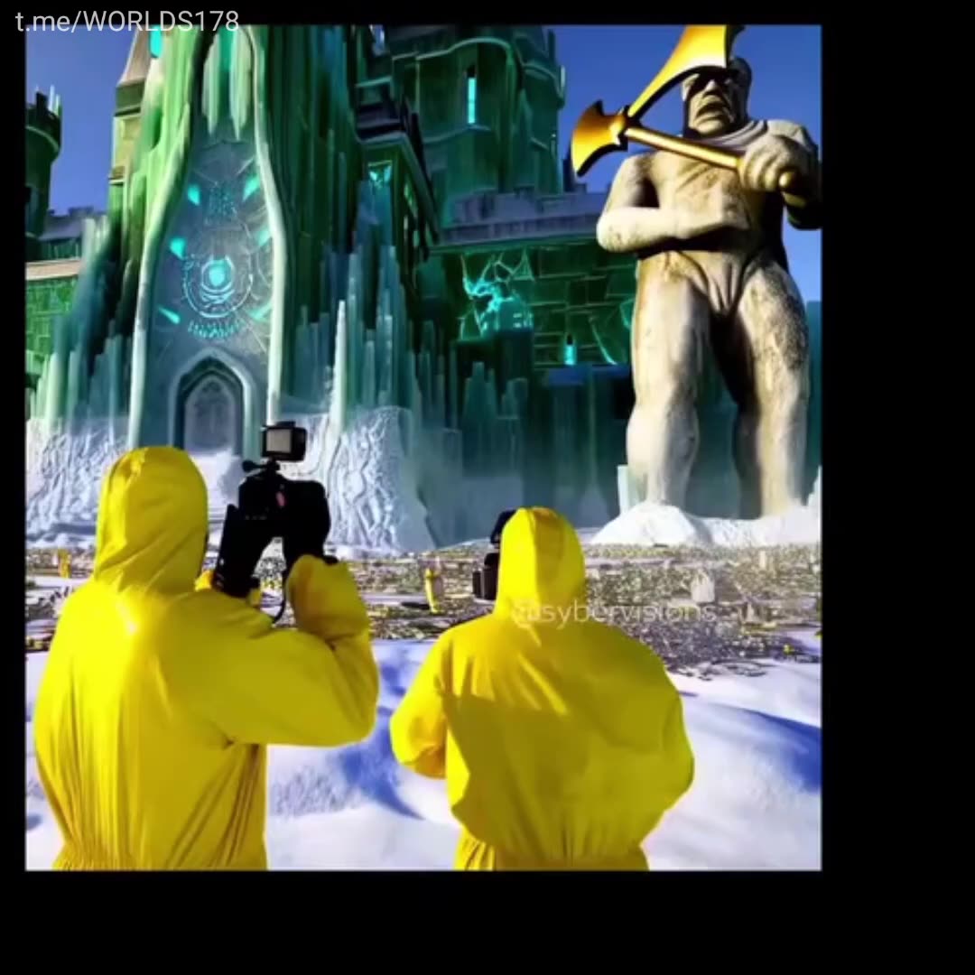 Beyond the ice walls footage