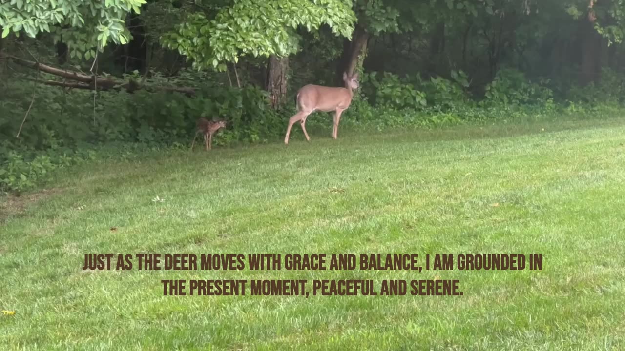 DEER: Gentleness, Compassion, and Unconditional Love | TIME-OUT | #short