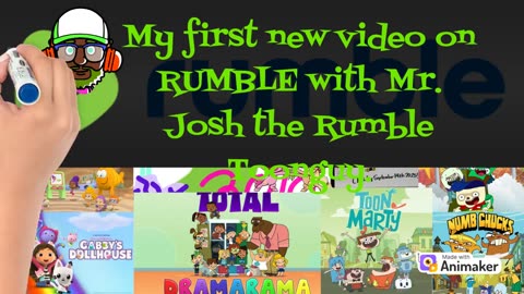 (My first new video on RUMBLE with Mr. Josh the Rumble Toonguy) ANIMAKER VIDEO PLATFORM!