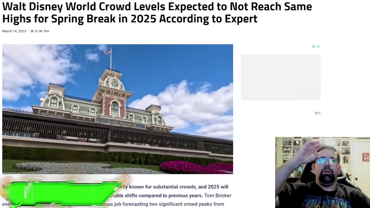 Disney Not Expecting To Get Big Crowd In Parks This Spring