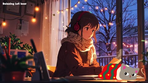 Christmas Lofi 🎄 2 hours of cozy music for the holiday season