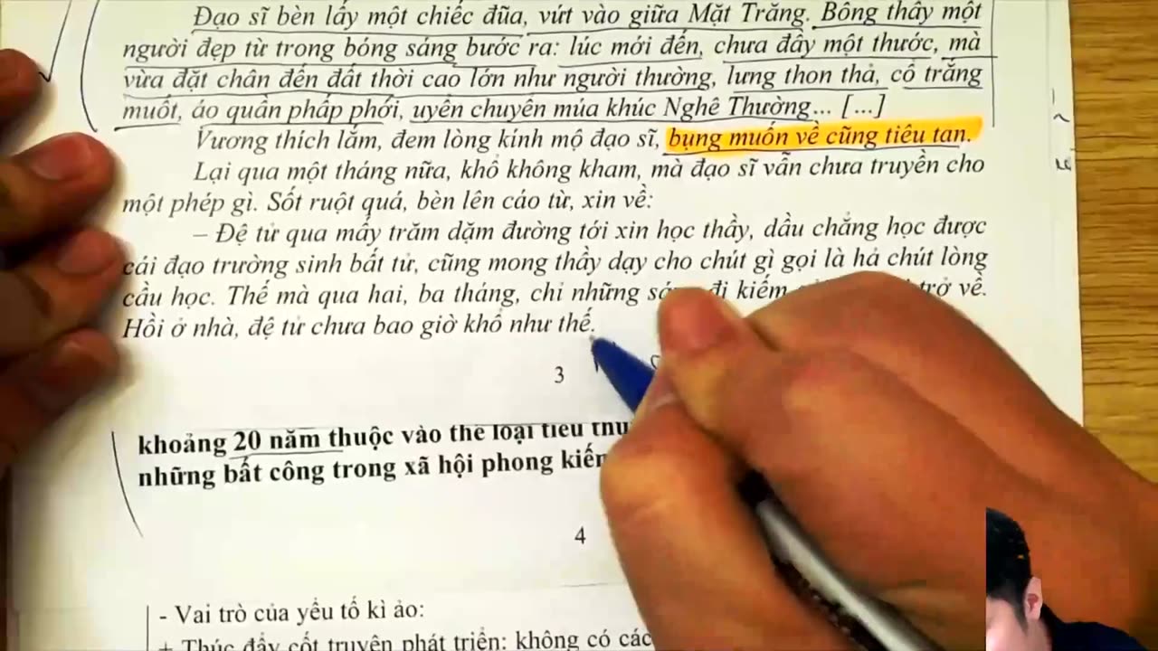 104 Viết đoạn văn - bài văn đánh giá bình luận nhận xét về yếu tố kì ảo trong truyện truyền kì