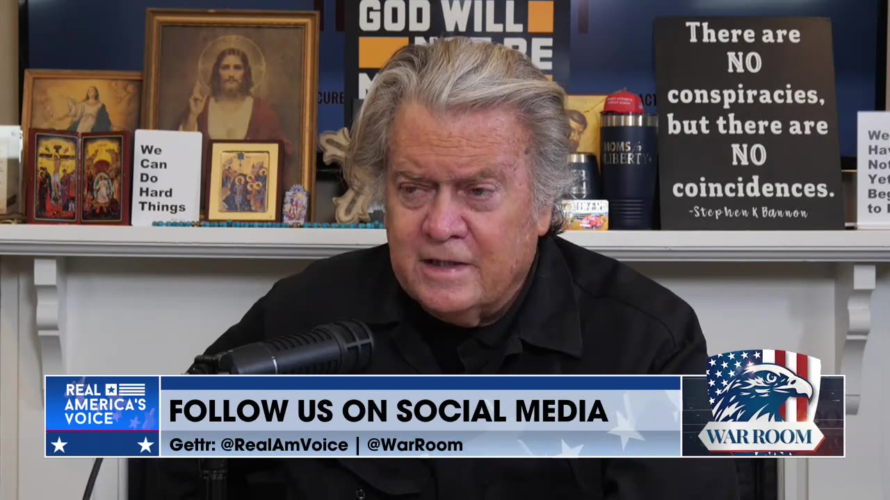 “We Should Have Never Given Up On Ed Martin.” Steve Bannon On Resisting Republican Establishment