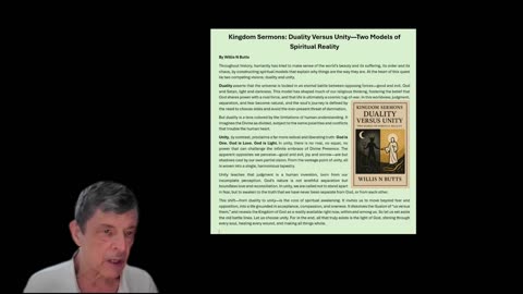 Kingdom Sermons Duality Versus Unity