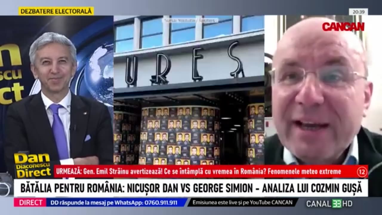 Cozmin Gușă la Dan Diaconescu, despre jocurile de putere subterane