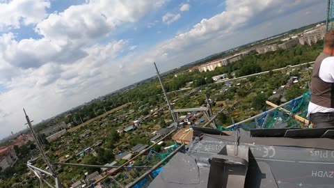 Schieferkehle - Teil 13 - 14.07.2025 - Schiefer Schuppendeckung Wasserturm Paunsdorf