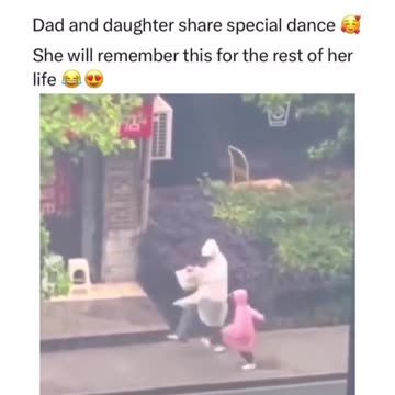 Father and daughter dance