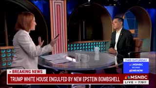 Psaki gets too excited about the Epstein email hoax, says "other predators.. in addition to Trump”