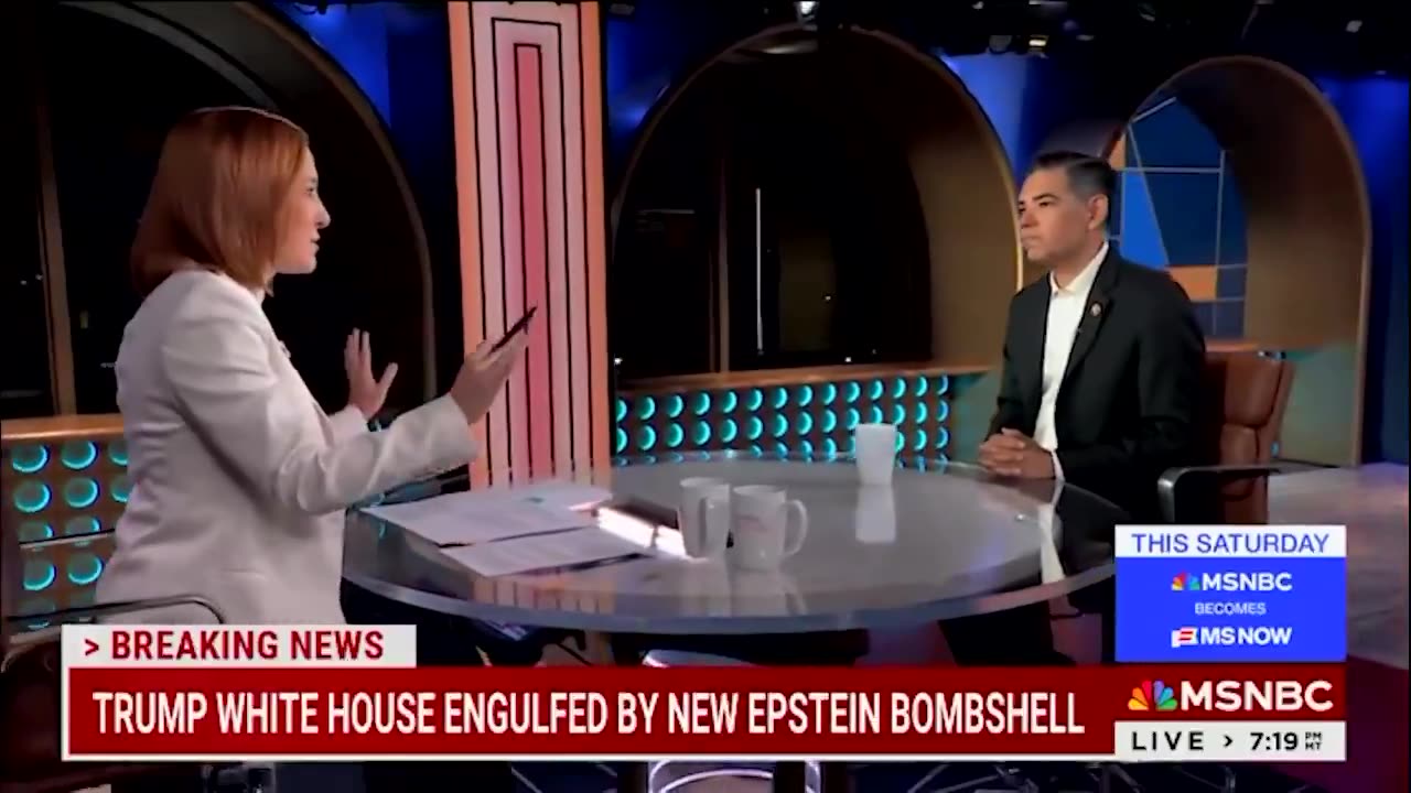 Psaki gets too excited about the Epstein email hoax, says "other predators.. in addition to Trump”