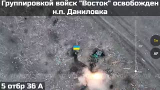 Troops of the Group of Forces East Advanced 5 km to Danilovka