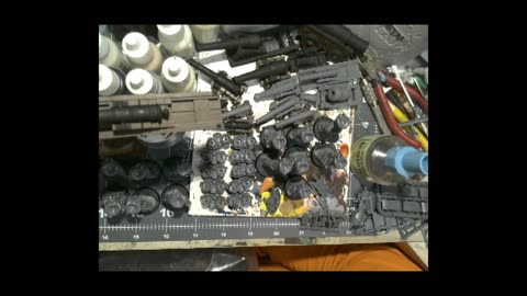 Paint All The Things!!! September Shenanigans: Warhammer 40k Iron Warriors