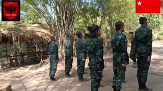 ⚠️💪 Myanmar War | Yarma Brigade Drills and Tactics Revealed | RCF