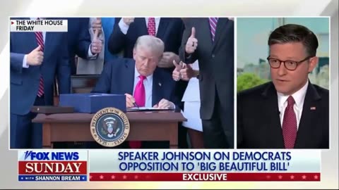 Speaker Mike Johnson says Big Beautiful Bill is going to be jet fuel for our economy