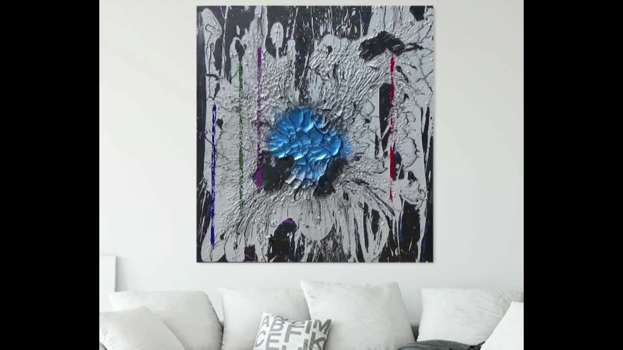 'Artemis' ~ Abstract Speed Painting Time Lapse