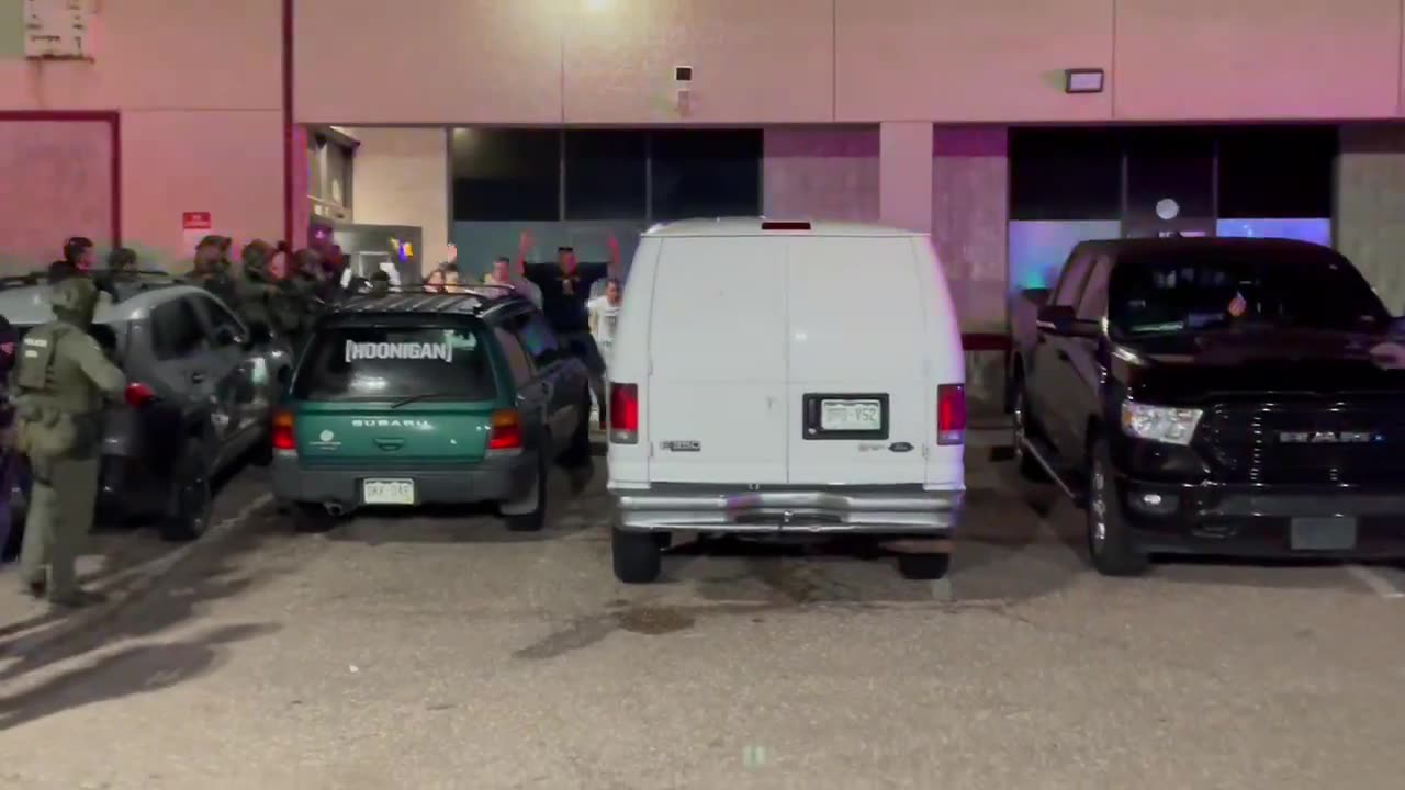 Alleged Gang-Affiliated Night Club Goers Exit Party To The Surprise Of A Lifetime (VIDEO)