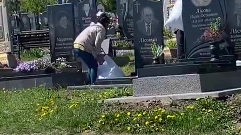 African asylum seekers steal flowers from cemetery to resell them. Not Our Culture Mass Deporation