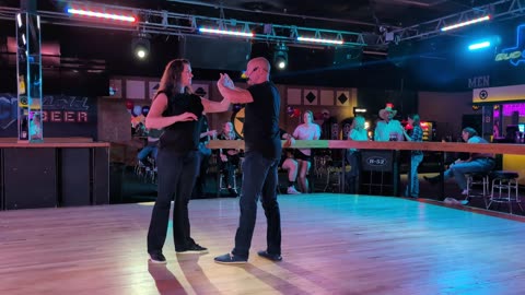 Progressive Double Two Step @ Electric Cowboy with Wes Neese 20250502 203138136
