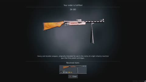 Enlisted: Sub - Machine Gun - ZK 383
