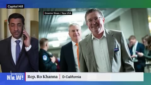 Rep. Ro Khanna on Epstein Files Transparency Act, Arms Embargo on Israel
