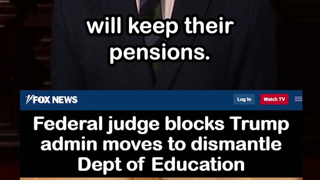 Federal judge blocks Trump admin moves to dismantle Dept of Education