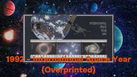 Astronomy and Space Stamps - Australia - Part 1