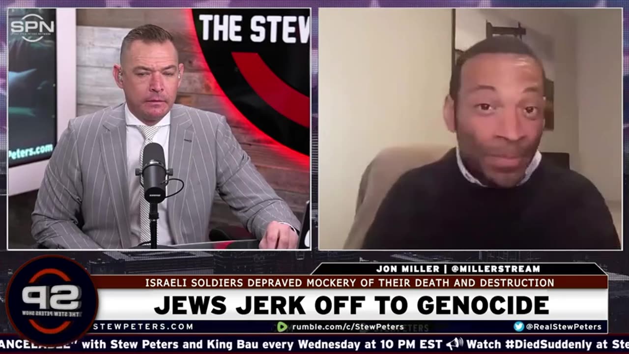 Jews Jerk Off to Palestinian Genocide
