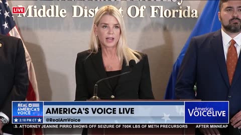 AG PAM BONDI: “IF YOU SMUGGLE HUMAN BEINGS, YOU WILL BE FOUND”