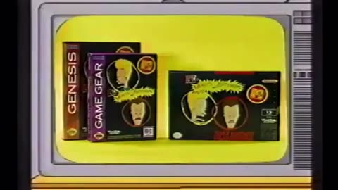 Beavis and Butthead video game commercial 1994