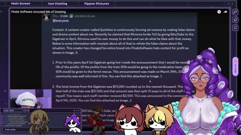 Pirate Software is alleging that @Quintheo DOXXED him! [I doubt it...]