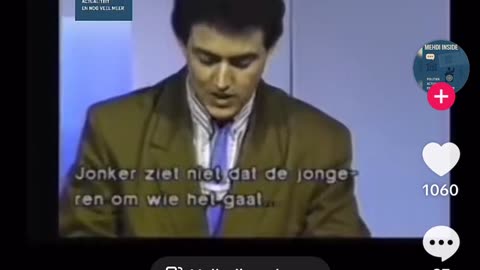 Ex burgemeester Aboutaleb als marokaanse nieuwslezer