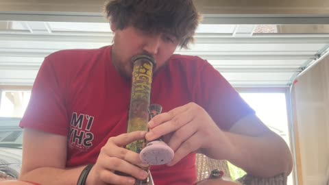 Day 431 pt2 I didn’t remember to take out the ash catcher for a bit lol
