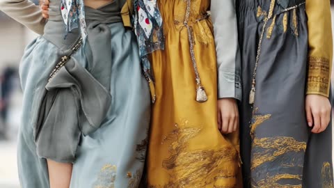 Air Beauties from 6 Nations, Flight Attendants, Ai Art