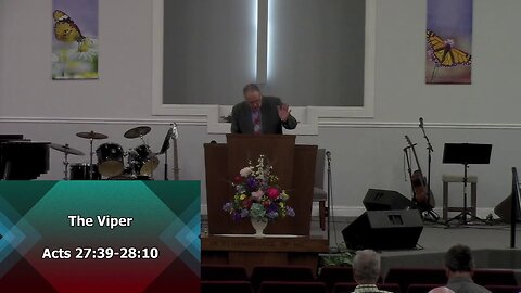 The Viper (Acts 27:39-28:10)