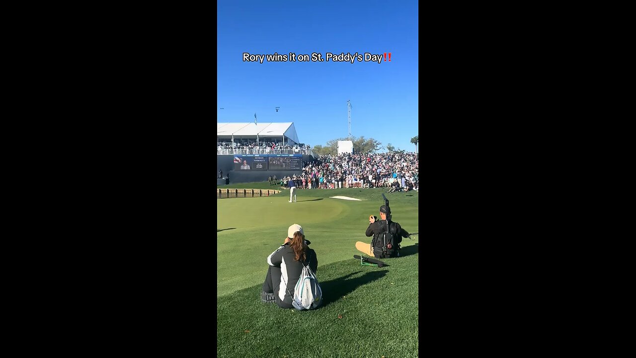 Rory McIlroy wins the Players Championship after defeating JJ Spaun in a 3-Hole Aggregate Playoff!