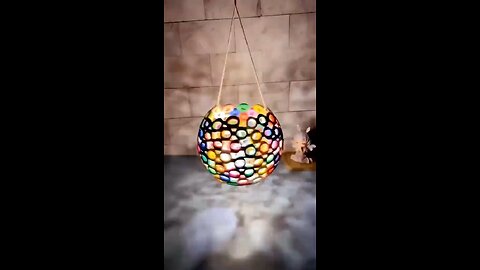 Amazing diy lightning lamb craft 😍 #art #diyproject #artandcraft #craft #homedecor