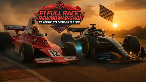 🏁📺F1 FULL RACE REWIND MARATHON: CLASSIC TO MODERN LIVE! 🏁📺 #LATENIGHTTV #VEGAS